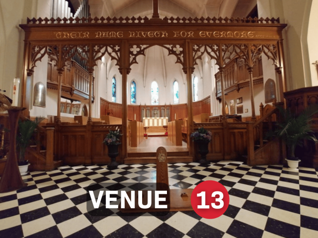 13 Cathedral Venue Card 1